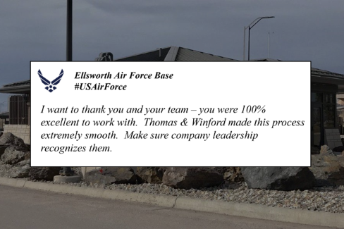 TAG Team Receives Praise From Ellsworth AFB
